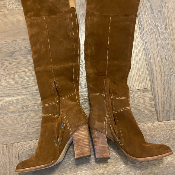 Dolce Vita Suede Over the Knee Boots - Picture 3 of 8